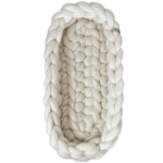 Toddler nest merino wool Cream