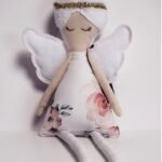 Stoffpuppe Engel 35 cm Rose Garden Girl