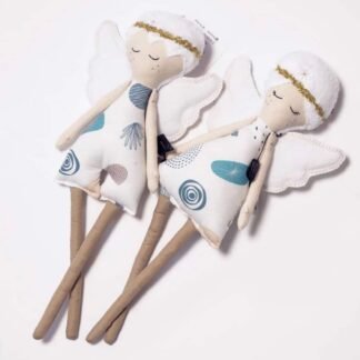 Stoffpuppe Engel 35 cm Happiness Boy