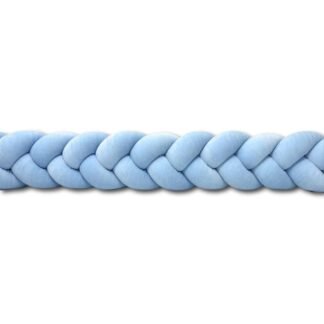 Bettschlange Velours Light Blue