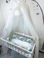 Velours de lit serpent gris menthe beige – Image 2