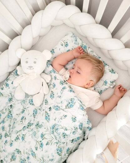 Bettschlange Velours White - immagine 3
