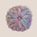 Cuscino decorativo unicorno rotondo