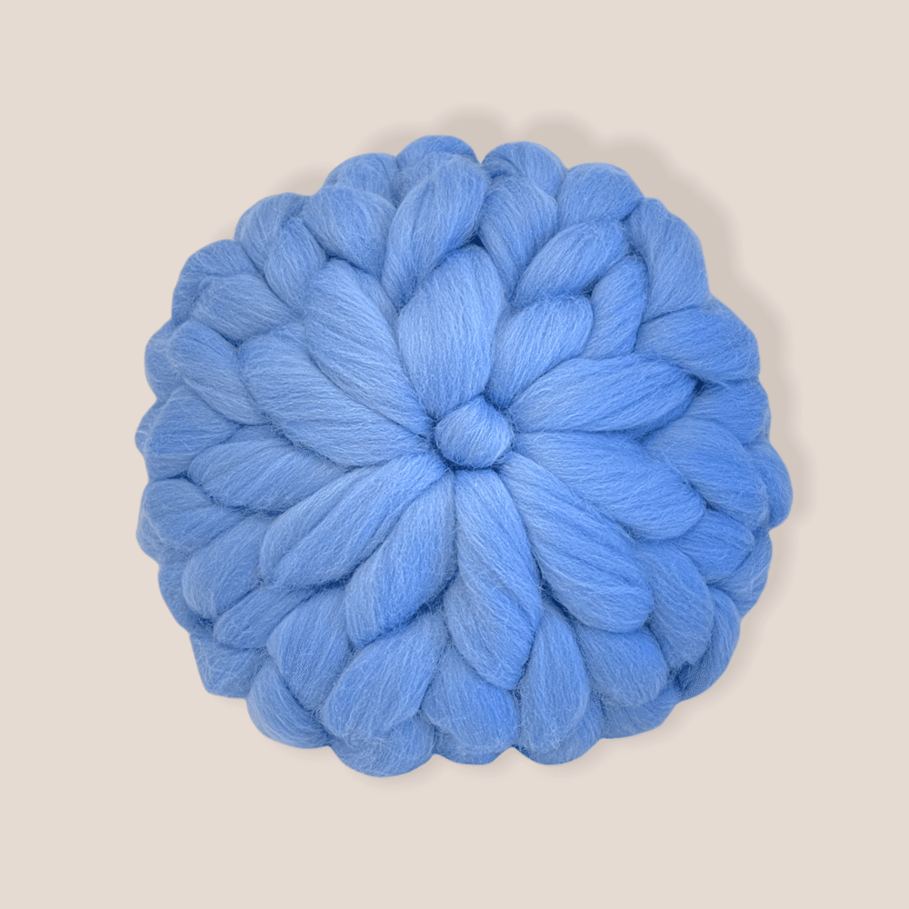 Throw Pillow Blue
