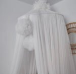 Canopée en tulle blanc – Image 3