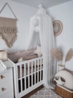 Baldaquin en tulle blanc – Image 2