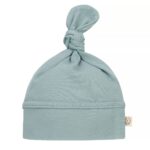 Ensemble barboteuse et bonnet bébé Bleu Eau (0-6 mois) – Image 2