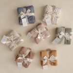 Mushie Muslin Cloths Set of 3 Bloom - Image 3