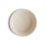 Mushie Silicone Bowl with Suction Cup Ivory - Image 2