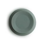 Mushie Silicone Bowl with Suction Cup Cambridge Blue - Image 3