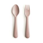 Mushie Children's Cutlery Set Blush