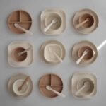 Mushie Silicone Plate with Suction Cup Natural - Image 3