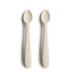 Mushie Baby Spoons Set of 2 Ivory