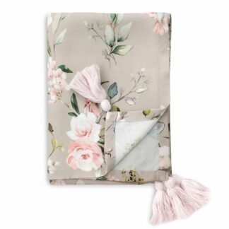 Set Swaddle Babydecke und Kissen Secret Garden