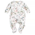 Ensemble barboteuse et bonnet bébé Secret Garden -(0-6M)