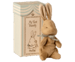 Maileg-My First Bunny - Light Blue