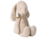 Maileg-Soft rabbit, small - White - Image 2