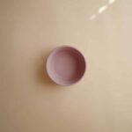 Mushie Silicone Bowl Soft Lilac - Image 3