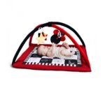 Tappetino Montessori con arco gioco rosso