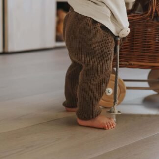 braune Strick Legging