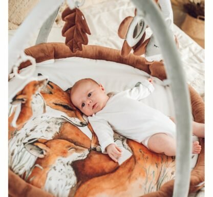 Krabbeldecke mit Spielbogen Fox - immagine 4