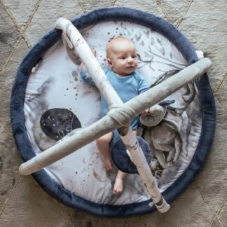 Krabbeldecke mit Spielbogen Wolf Moonlight