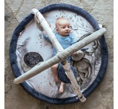 Krabbeldecke mit Spielbogen Wolf Moonlight – Bild 2