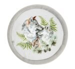 Tappetino da gioco Wolf Family con arco da gioco - immagine 2