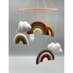 Mobile baby rainbow