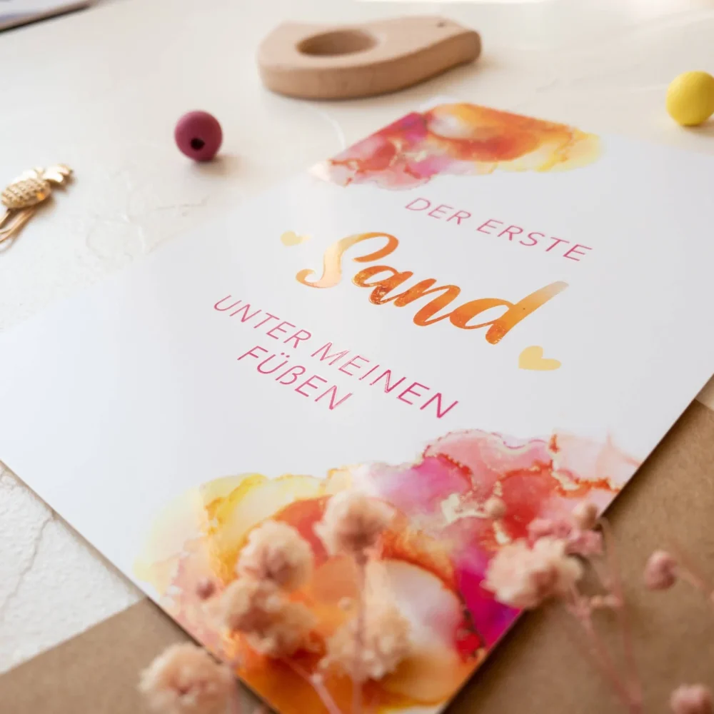 Carte Milestone Baby Dream Design