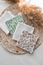 The Angel muslin cloths set of 4 made from premium muslin