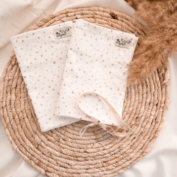 The Angel- 2-teiliges Set Baby Bettlaken-Sparkle Dots Hauptbild