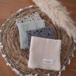 Mulltücher 4er Set aus Premium Musselin Poem – Bild 2