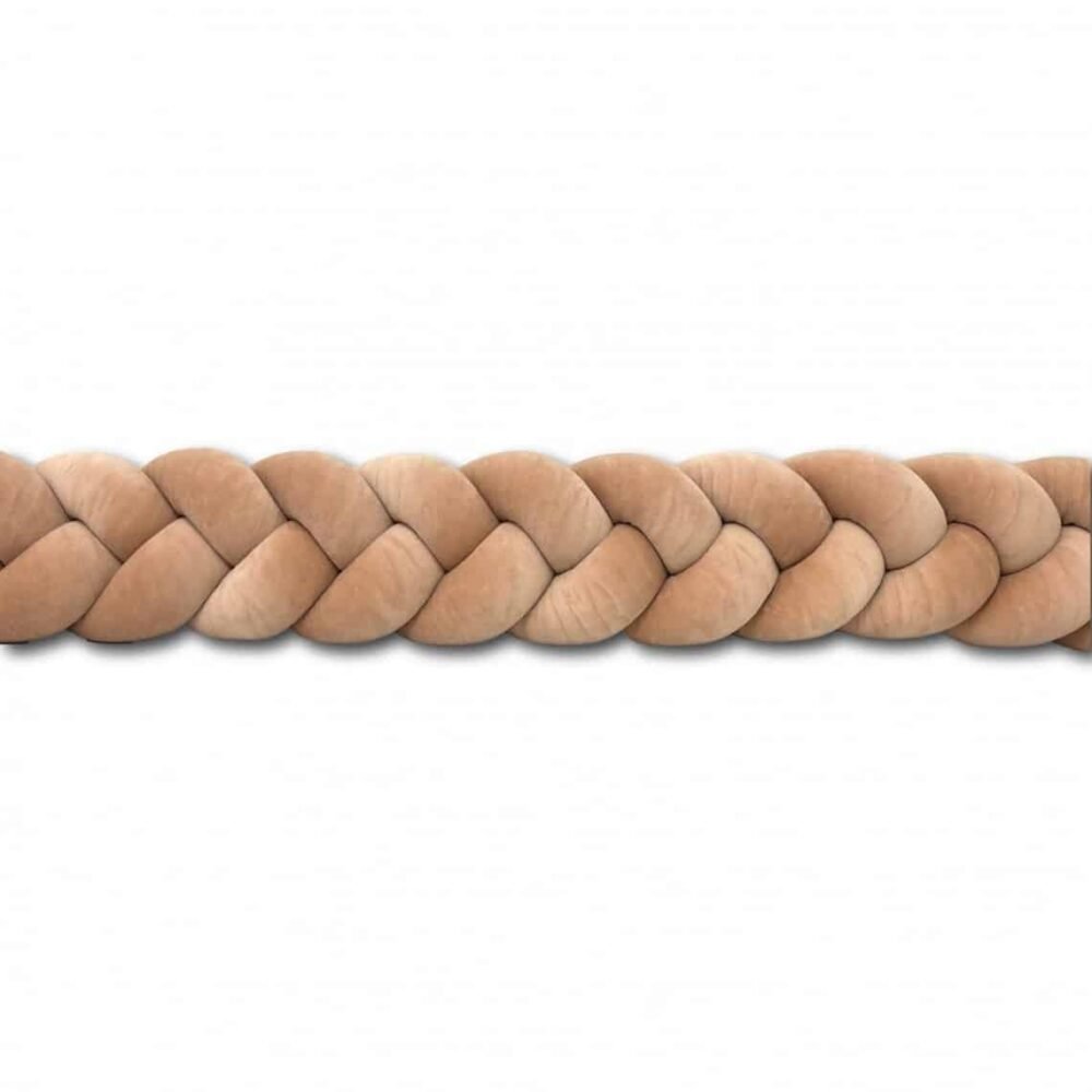 Crib number velour caramel