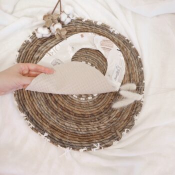 Lätzchen| GOTS Baumwolle & Waffle|Whales Zusatzbild-1