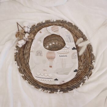 Lätzchen| GOTS Baumwolle & Waffle|Whales Hauptbild