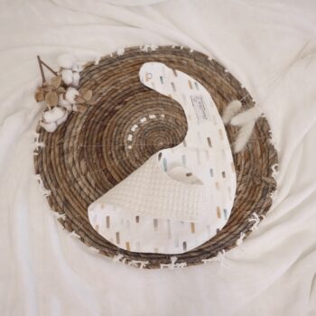 Lätzchen| GOTS Baumwolle & Waffle|Colourful Confetti Zusatzbild-1