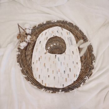 Lätzchen| GOTS Baumwolle & Waffle|Colourful Confetti Hauptbild