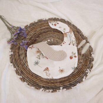 Lätzchen| GOTS Baumwolle & Waffle|Forestland Zusatzbild-1