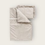 Set Duvet & Kissen Boho mit Füllung | TOG 2.5 | 0-5 Jahre| Beige