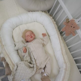 Babynest Boho|Waffelpique| Beige