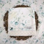 Coperta| Cotone premium e visone | Eucalipto