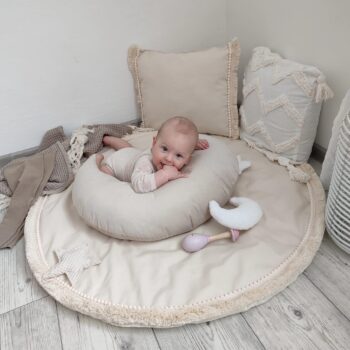 Krabbeldecke | Spielunterlage | Boho Beige Hauptbild