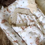 Babynest Premium Lot de 4 |Forestland| Velours Minky – Image 4