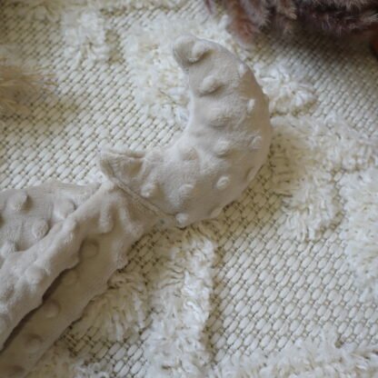 Schmusetuch |Minky|Beige Mond – Image 3