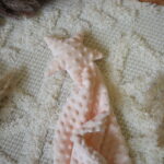 Schmusetuch |Minky|Rosa Star