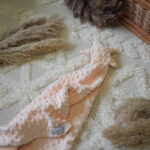 Schmusetuch |Minky|Rosa Star – Bild 2