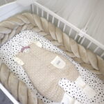 Baby Sleeping Bag Overall | Premium Muslin | Beige Flowers|6-12M - Image 2