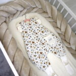 Baby Sleeping Bag Overall | Premium Muslin | Bouquet|6-12M