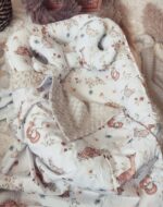 Babynest Premium Lot de 4 |Forestland| Velours Minky – Image 2